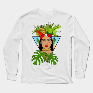 Woman Dominican Long Sleeve T-Shirt